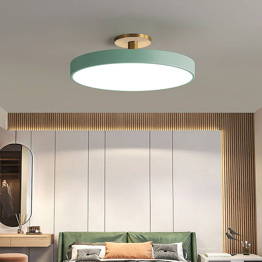 Modern Flush Mount Ceiling Light | 5.9×11.8–23.6 in | LED Round Fixture | Hardware + Acrylic | Brick by Brick