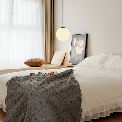 Glass Pendant Light |E27/E26 | Minimalist Single Head Design | Modern Indoor Lighting | Brick by Brick