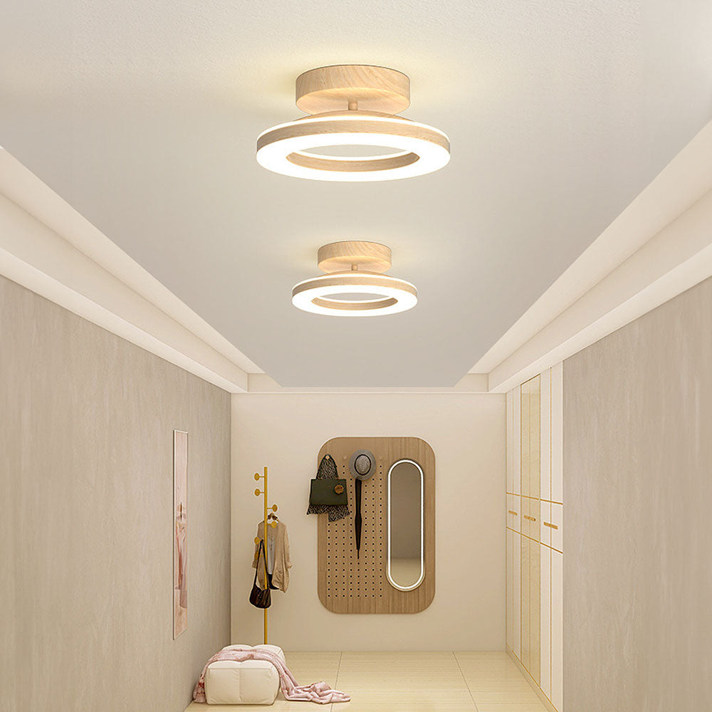 Round Acrylic Ceiling Light | 7.8–11.8in | Transparent Design | Sleek Lighting | Brick by Brick