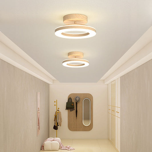 Round Acrylic Ceiling Light | 7.8–11.8in | Transparent Design | Sleek Lighting | Brick by Brick