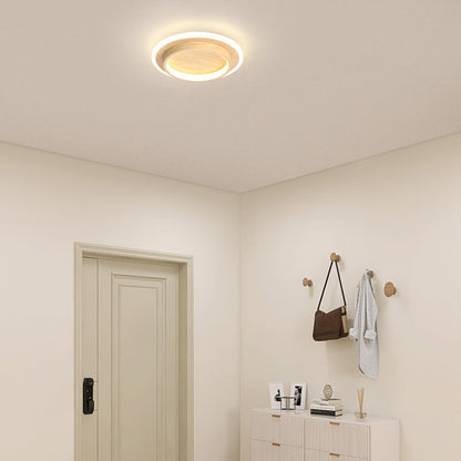 Sleek LED Hallway Ceiling Lamp | 8.3" or 9.4" Metal & Acrylic Fixture | Energy-Saving | Brick by Brick