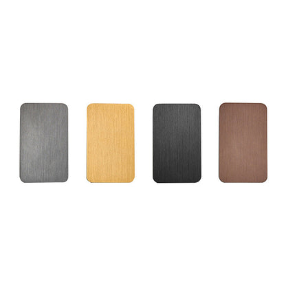 Modern Square Wall Sconce | 7.9 in × 2.4 in | LED Metal & Acrylic Indoor Lamp | Bedroom & Living Room | Brick by Brick