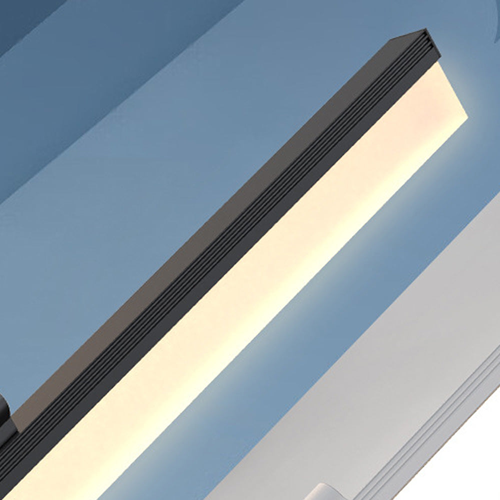 LED Mirror Wall Light | Black | Contemporary | Simple Iron & Plastic | Dimmable 8–24 W – Brick by Brick