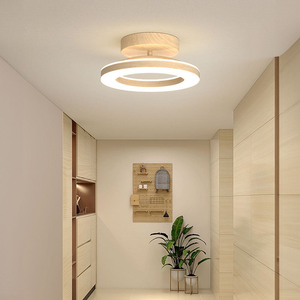 Round Acrylic Ceiling Light | 7.8–11.8in | Transparent Design | Sleek Lighting | Brick by Brick