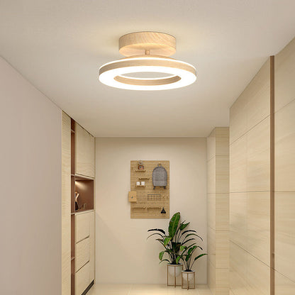 Round Acrylic Ceiling Light | 7.8–11.8in | Transparent Design | Sleek Lighting | Brick by Brick