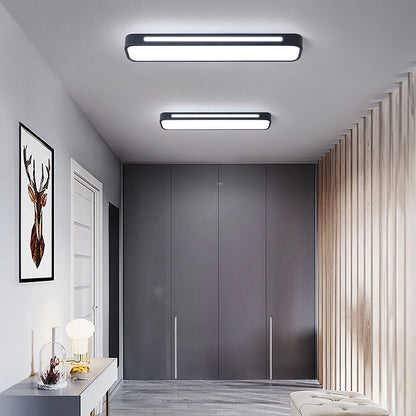 Modern Nordic LED Ceiling Light | 18.89–30.70 in | Minimalist Long Acrylic Fixture | Brick by Brick