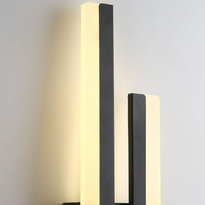 Acrylic LED Wall Light | Living Room | Metal-Acrylic | 18.9" Fixture | Brick by Brick