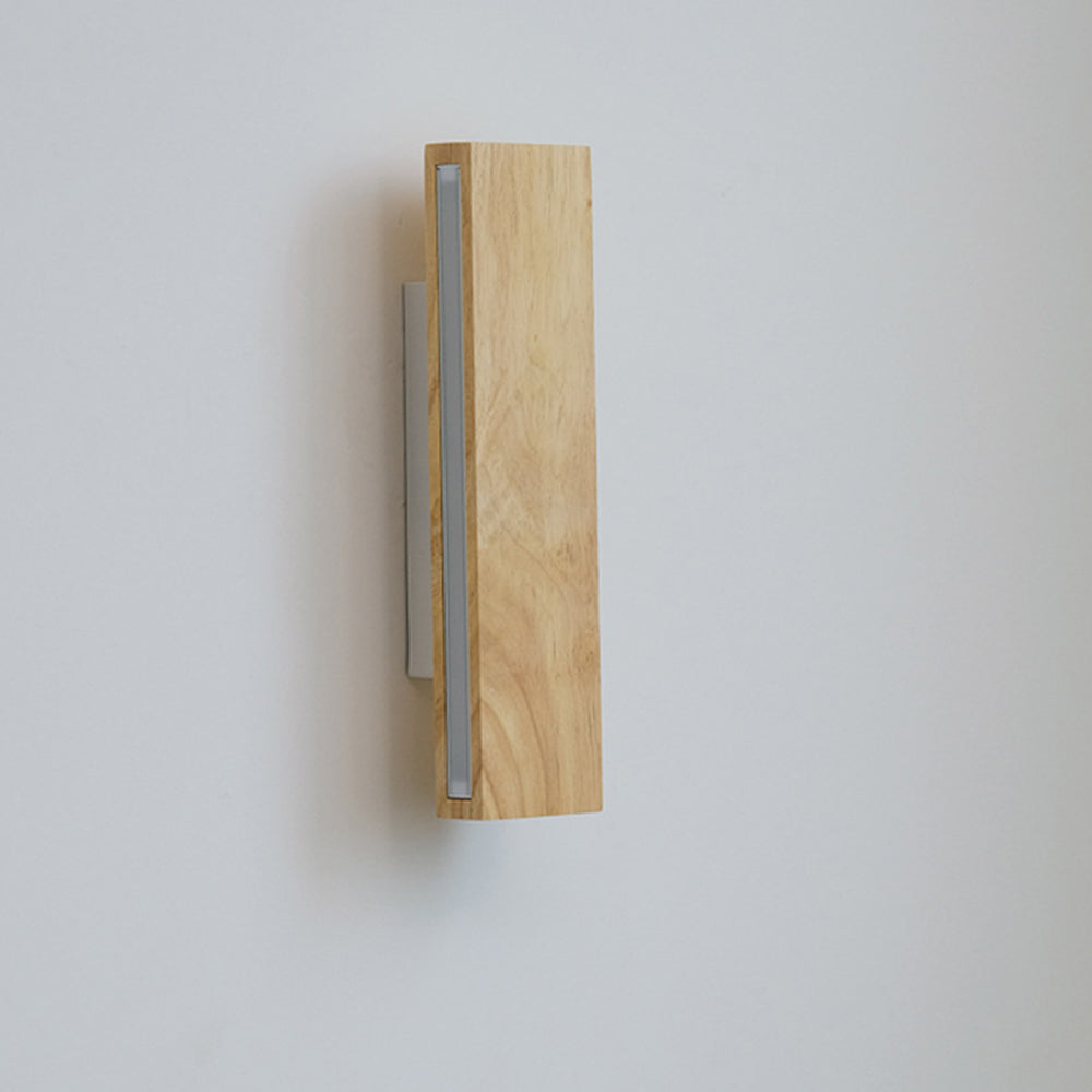 Rotatable Wood LED Wall Light | Modern Bedroom & Hallway | 8-20W | Brick by Brick