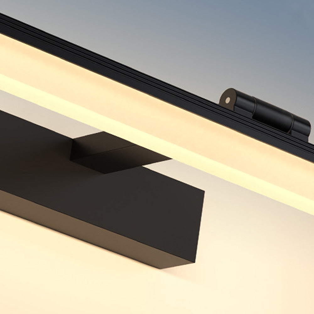 LED Mirror Wall Light | Black | Contemporary | Simple Iron & Plastic | Dimmable 8–24 W – Brick by Brick