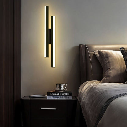 Acrylic LED Wall Light | Living Room | Metal-Acrylic | 18.9" Fixture | Brick by Brick