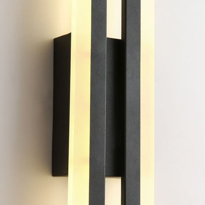 Acrylic LED Wall Light | Living Room | Metal-Acrylic | 18.9" Fixture | Brick by Brick