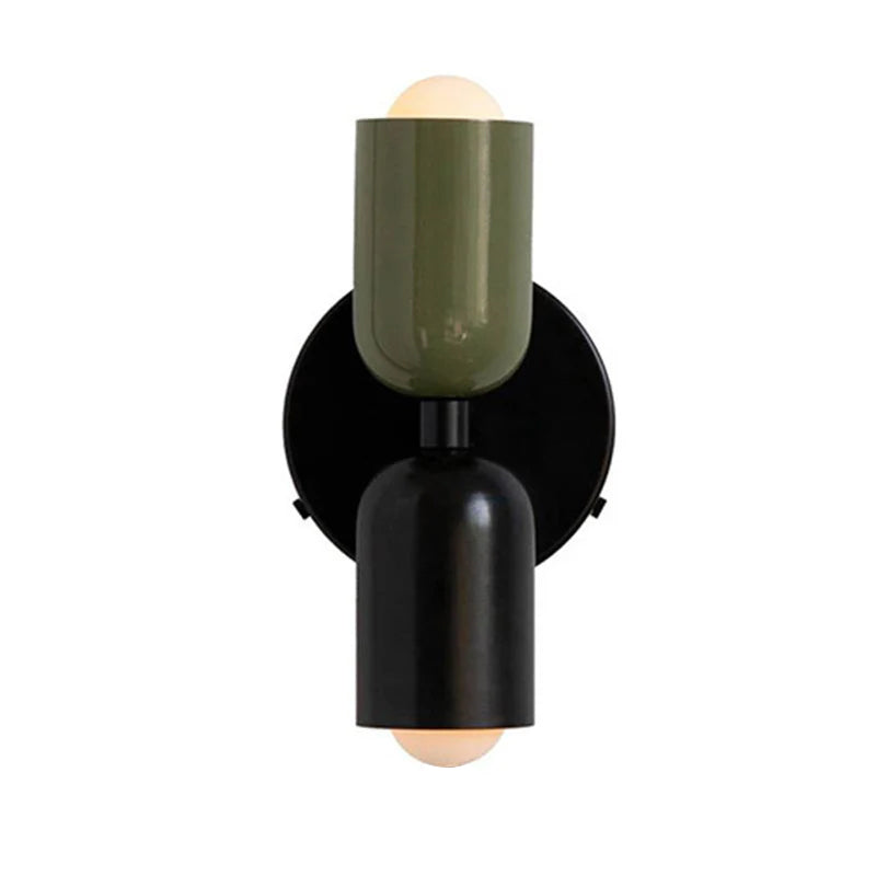 Double‑Head Wall Light | Utility Room | Unisex Glass | Dual‑Head Fixture | Brick by Brick