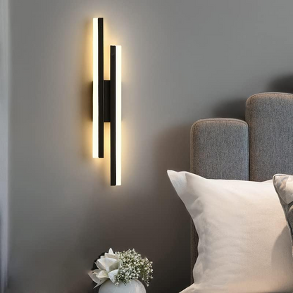 Acrylic LED Wall Light | Living Room | Metal-Acrylic | 18.9" Fixture | Brick by Brick