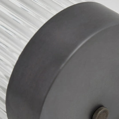 Outdoor Wall Light | Dia 5.1 x H 11.8-31.5 in | Semi-Cylindrical Black | Weatherproof | Modern Design | Brick by Brick