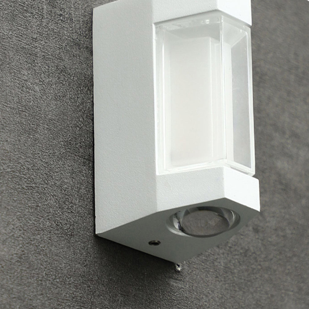 Orr Nordic Up-Down Outdoor Wall Lamp | 3.9″ × 1.97″ | Black or White | IP65 LED | Dual Direction | Brick by Brick