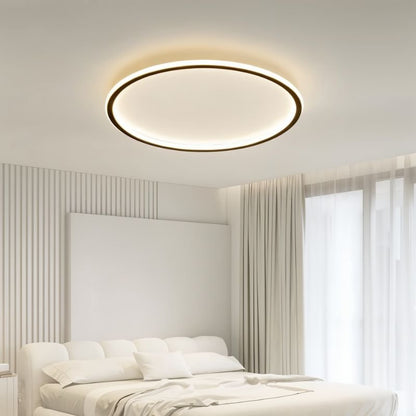 Ultra-Thin Modern Ceiling Light | Flush Mount LED for Low Ceilings | Round & Dimmable