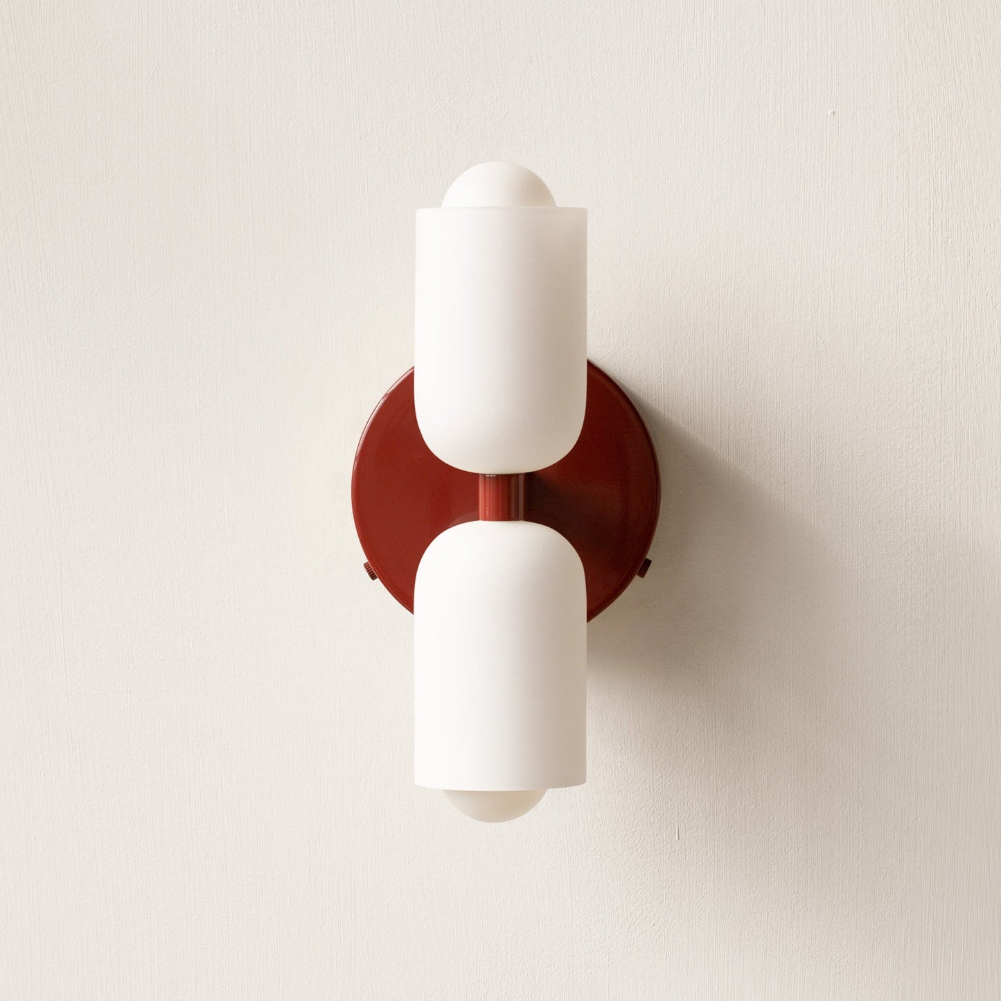 Double‑Head Wall Sconce | Unisex Metal & Acrylic Dual‑Light | Brick by Brick