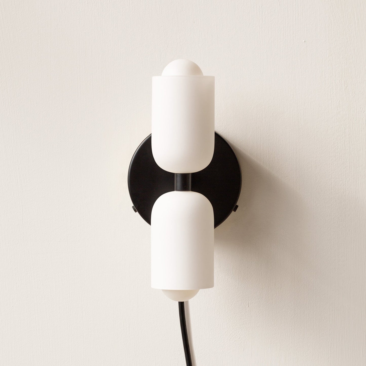 Double‑Head Wall Sconce | Unisex Metal & Acrylic Dual‑Light | Brick by Brick