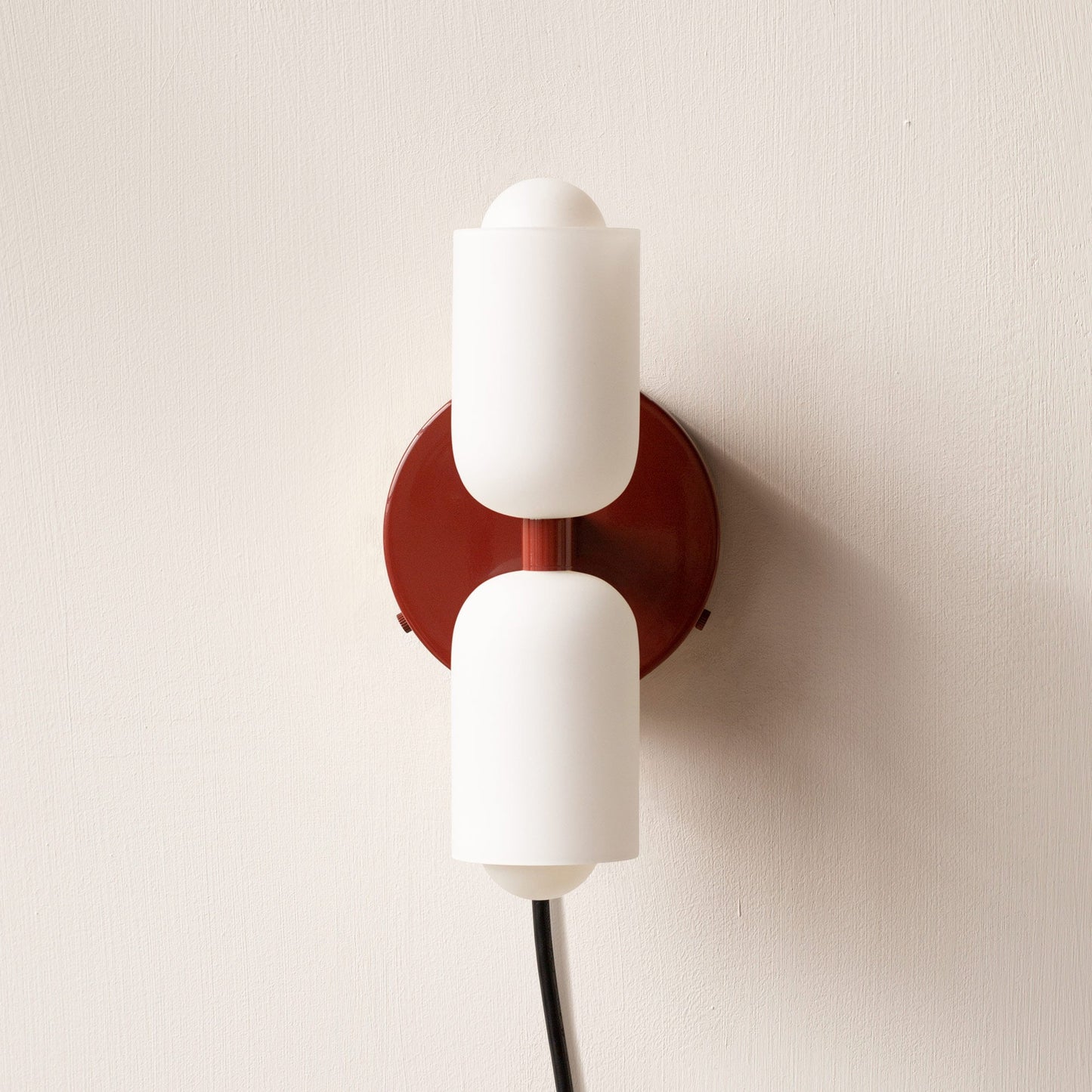 Double‑Head Wall Sconce | Unisex Metal & Acrylic Dual‑Light | Brick by Brick