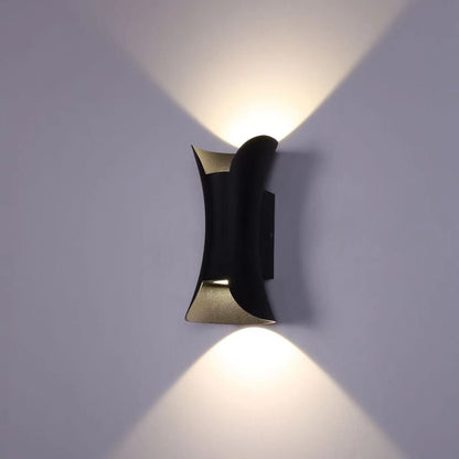 Waterproof LED Wall Lamp | 7.9–11.8 x 3.9–4.7 in | Aluminum & Glass | IP65 Rated Modern Outdoor Lighting | Brick by Brick