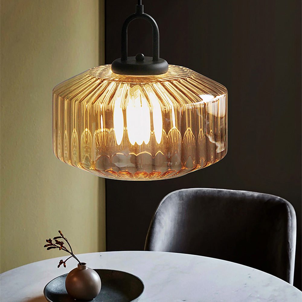 Contemporary Glass Pendant Lighting | 6.29 x 11.02 in | Stylish Ceiling Fixture | Perfect for Decor | Brick by Brick