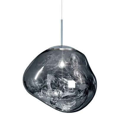 Glass Globe Pendant Light | 7.9 - 15.0 in | Glass Pendant | 4 Colors | Metal Frame | Brick by Brick