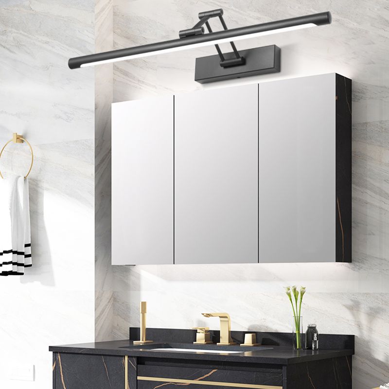 LED Vanity Wall Lamp | 15.8 - 39.4 in | Linear Bathroom Mirror Light | Metal and Acrylic Fixture | Brick by Brick