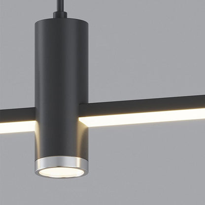 Edge Linear Pendant Light | 35.4 in | Dimmable LED | Black or Gold Finish | Brick by Brick