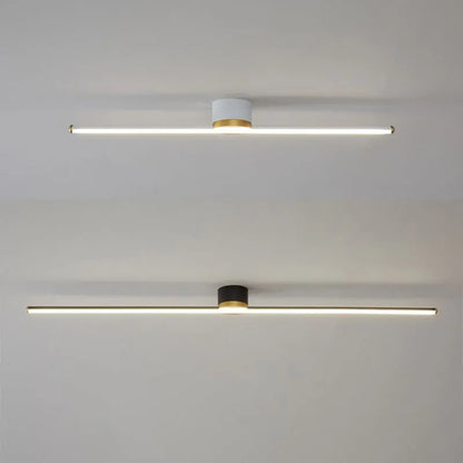 LED Linear Ceiling Light | 15.7 - 47.2 in | Modern Flush Mount Fixture | Sleek Minimalist Design with Energy-Saving Illumination | Brick by Brick