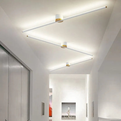 LED Linear Ceiling Light | 15.7 - 47.2 in | Modern Flush Mount Fixture | Sleek Minimalist Design with Energy-Saving Illumination | Brick by Brick