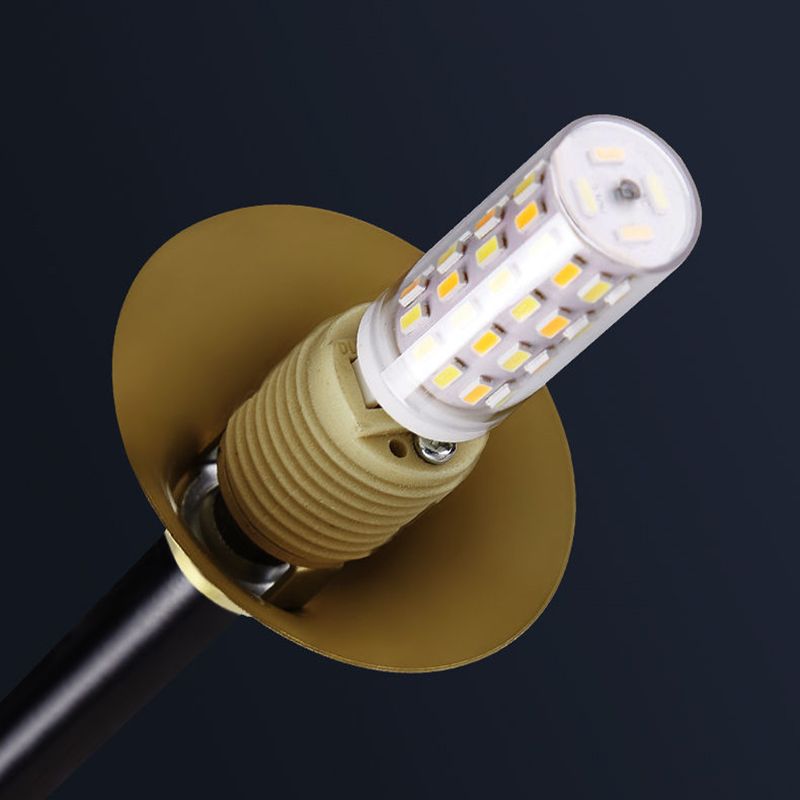 Linear Pendant Light | D 33.5 or 39.3 in | Multi-Head Glass & Metal Fixture | Adjustable Design | Brick by Brick