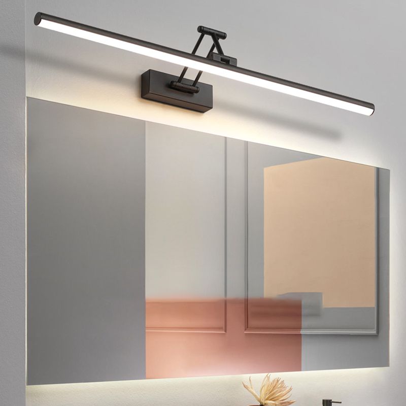 LED Vanity Wall Lamp | 15.8 - 39.4 in | Linear Bathroom Mirror Light | Metal and Acrylic Fixture | Brick by Brick