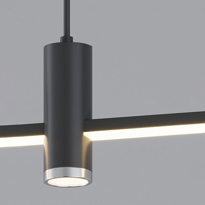 Edge Linear Pendant Light | 35.4 in | Dimmable LED | Black or Gold Finish | Brick by Brick