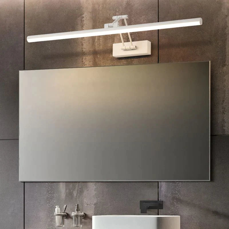 LED Vanity Wall Lamp | 15.8 - 39.4 in | Linear Bathroom Mirror Light | Metal and Acrylic Fixture | Brick by Brick