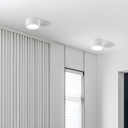 Nordic Flush Ceiling Light | 2.75×3.93–7.08 in | Minimalist Iron LED Fixture | Brick by Brick