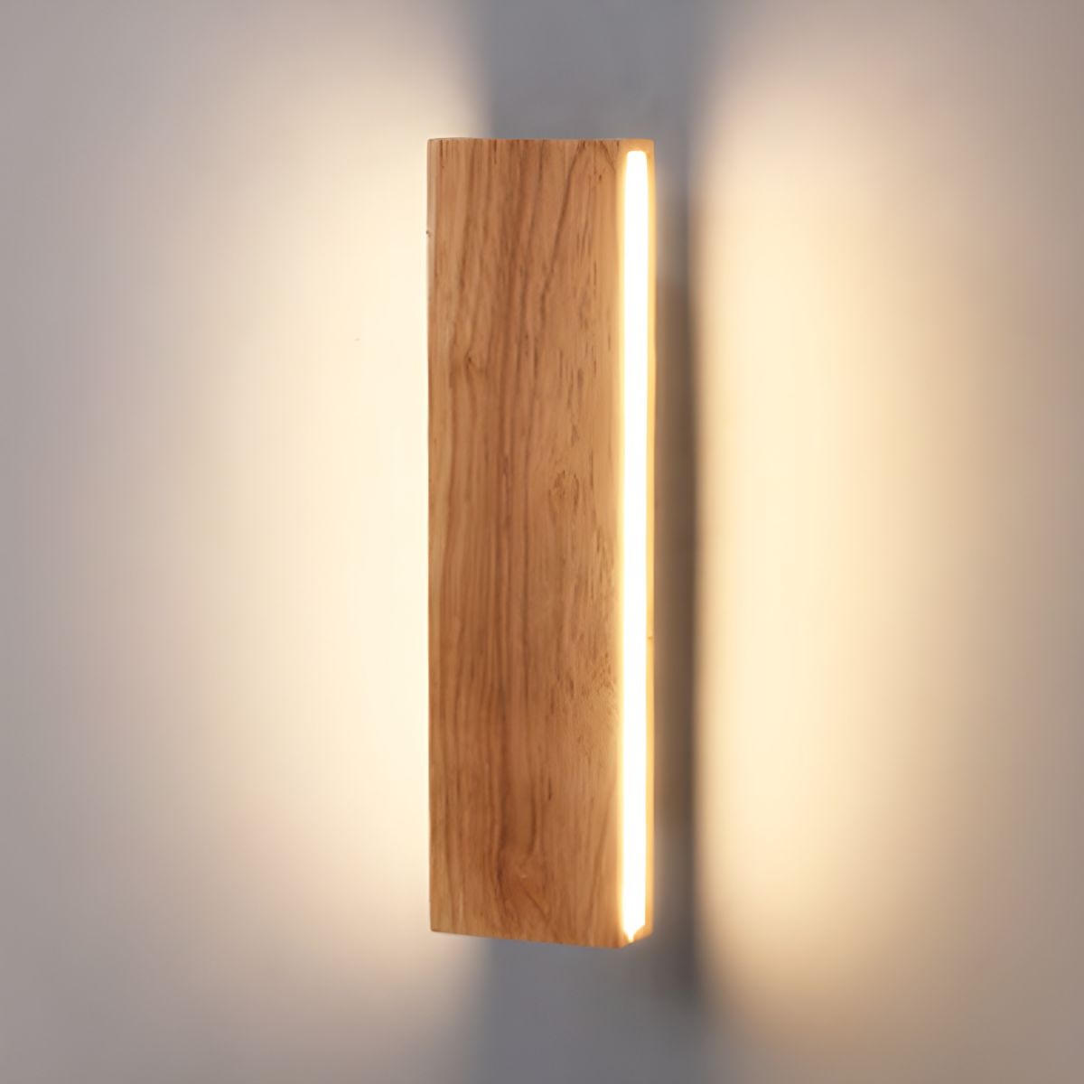 Rotatable Wood LED Wall Light | Modern Bedroom & Hallway | 8-20W | Brick by Brick