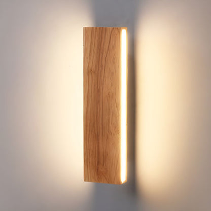 Rotatable Wood LED Wall Light | Modern Bedroom & Hallway | 8-20W | Brick by Brick