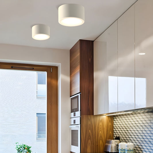 Nordic Flush Ceiling Light | 2.75×3.93–7.08 in | Minimalist Iron LED Fixture | Brick by Brick