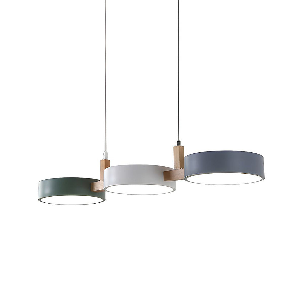 Contemporary Metal Cylinder Pendant Light | 30.3×7.87 in | Nordic Multi-Light Fixture | Brick by Brick