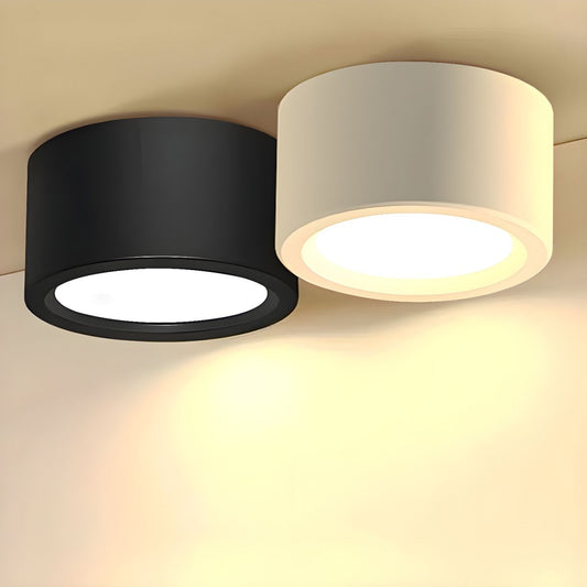 Nordic Flush Ceiling Light | 2.75×3.93–7.08 in | Minimalist Iron LED Fixture | Brick by Brick