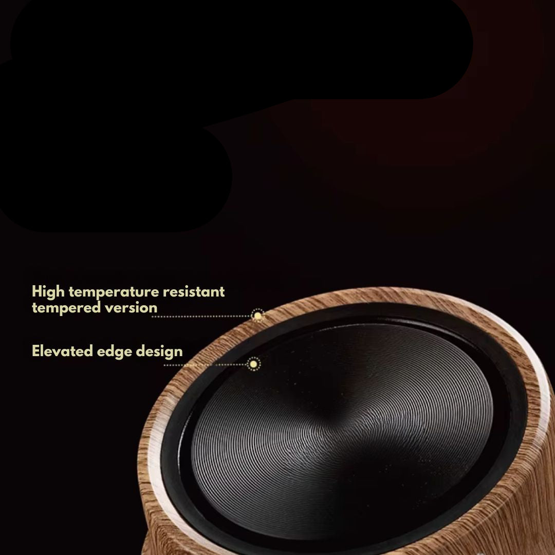 Mini Electric Ceramic Stove | 2.8 × 6.7 in | Compact Tea & Coffee Heater | Dual Heat Settings | Brick by Brick