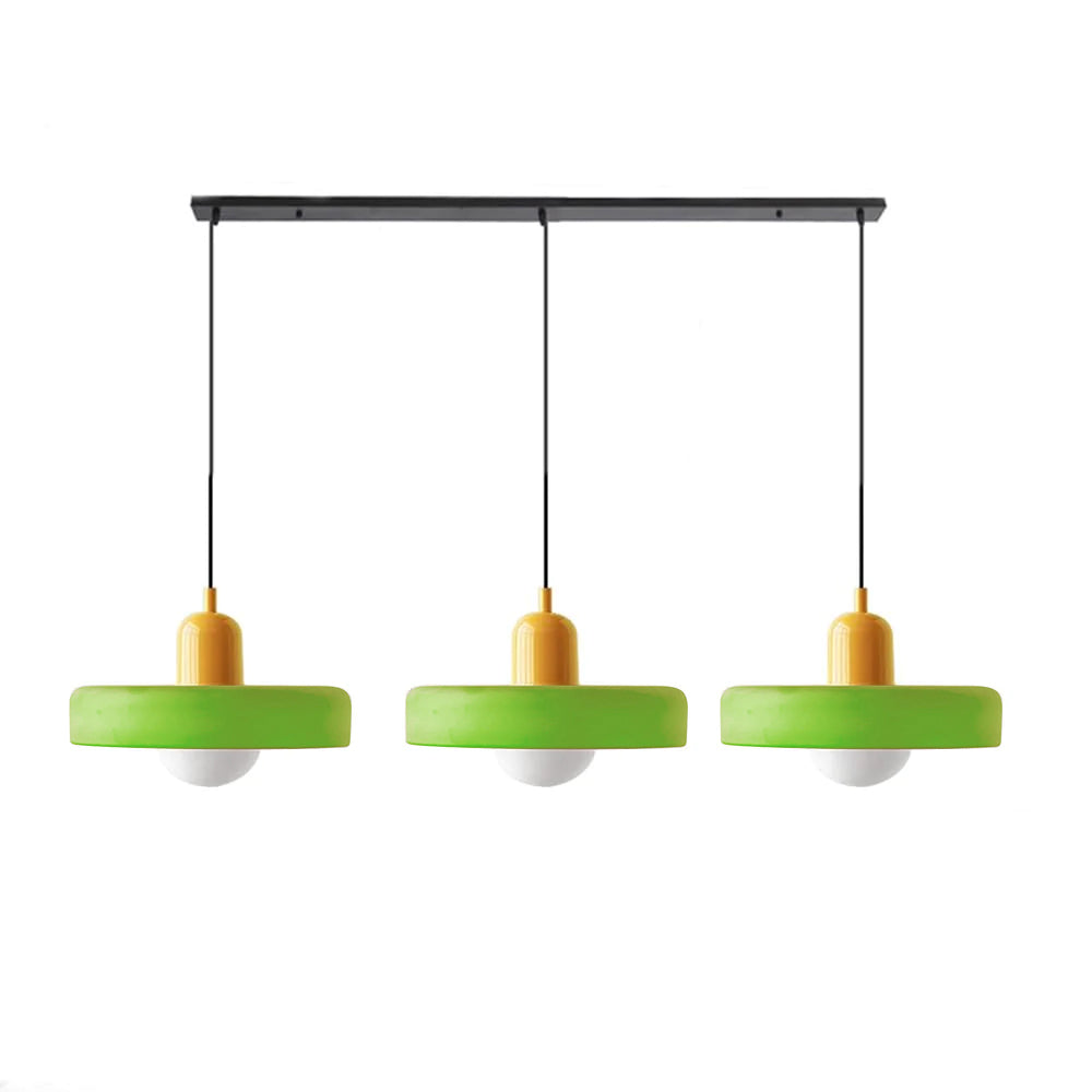 3-Light Glass Chandelier | 59.06 x 38.98 in | Contemporary Ceiling Fixture | Elegant Home Décor Lighting | Brick by Brick