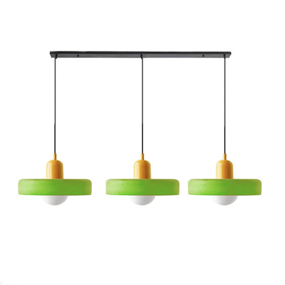 3-Light Glass Chandelier | 59.06 x 38.98 in | Contemporary Ceiling Fixture | Elegant Home Décor Lighting | Brick by Brick