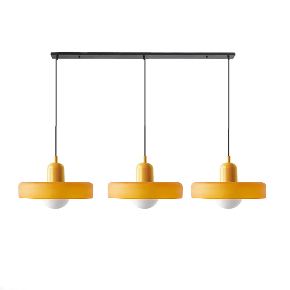 3-Light Glass Chandelier | 59.06 x 38.98 in | Contemporary Ceiling Fixture | Elegant Home Décor Lighting | Brick by Brick
