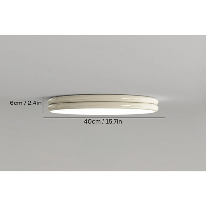Bauhaus Green Ceiling Lamp | 11.8 - 19.7 in | Round Mid-Century LED Light | Colorful Decorative Lighting | Brick by Brick