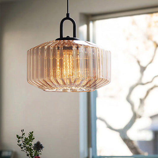 Contemporary Glass Pendant Lighting | 6.29 x 11.02 in | Stylish Ceiling Fixture | Perfect for Decor | Brick by Brick