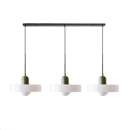3-Light Glass Chandelier | 59.06 x 38.98 in | Contemporary Ceiling Fixture | Elegant Home Décor Lighting | Brick by Brick