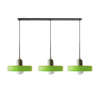 3-Light Glass Chandelier | 59.06 x 38.98 in | Contemporary Ceiling Fixture | Elegant Home Décor Lighting | Brick by Brick