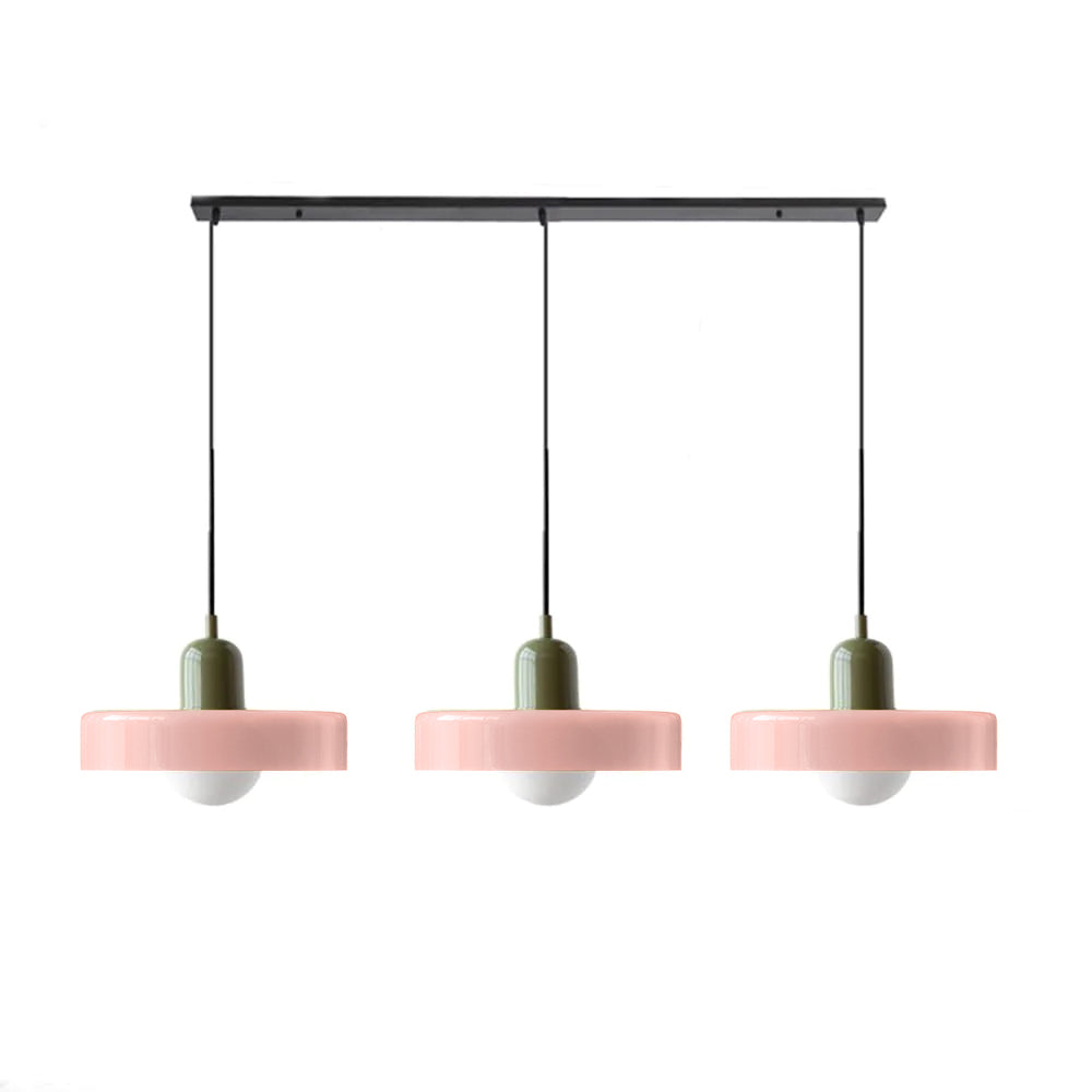3-Light Glass Chandelier | 59.06 x 38.98 in | Contemporary Ceiling Fixture | Elegant Home Décor Lighting | Brick by Brick