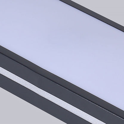 Modern Nordic LED Ceiling Light | 18.89–30.70 in | Minimalist Long Acrylic Fixture | Brick by Brick